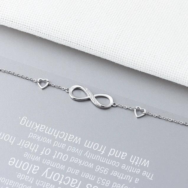 Infinity Bracelets for Women Adjustable Friendship Bracelets Bangles Forever Love