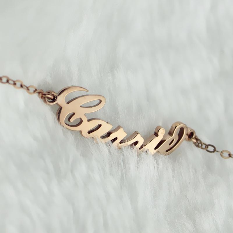 Personalized Carrie Name Bracelet