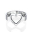 Engraved Heart Ring