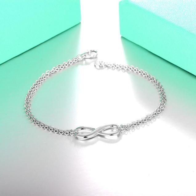 Infinity Love Bracelets for Women Friendship Bracelets Bangles Forever Love