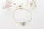 2 Small Beads 18K Yellow Gold Freshwater Pearl Bracelets