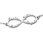 Infinity Heart Engraved Bracelet