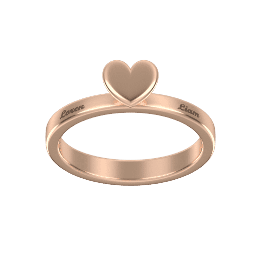 Classic Small Heart Ring