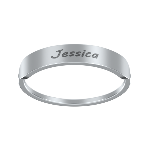 Personalized Nameplate Ring