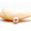 18K Gold Pendant Natural Cultured Freshwater Pearl Music Pendant Necklace