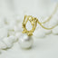 18K Gold Natural Cultured Freshwater Pearl Hello Kitty Pendant Women Necklace - ZULRE