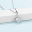 Brilliant Round Cut Moissanite Diamond Heart-shaped Stud Earrings Necklace Sets