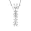 Queen Crown Mom Necklace With Kids