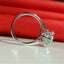 Classic Round Brilliant Cut Moissanite Diamond Solitaire Ring