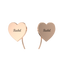 Heart Name Earrings