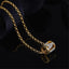 Fashion Alphabet Pendant Sterling Silver Necklace