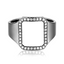 Personalized Engraved Gemstone Photo Ring