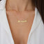 Script Name Necklace Personalized 18k Gold plated